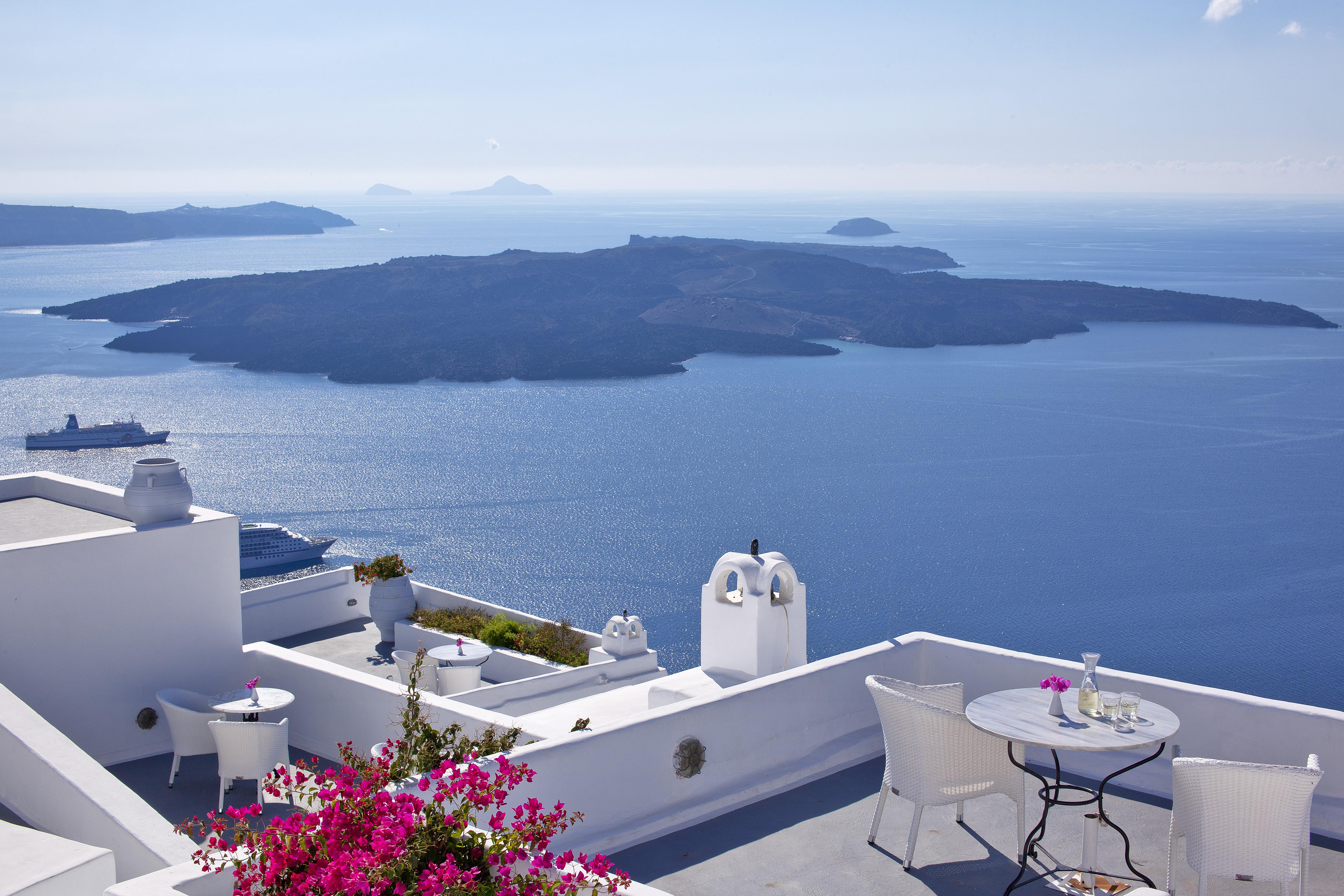 Cliff Side Suites Fira  Exterior foto
