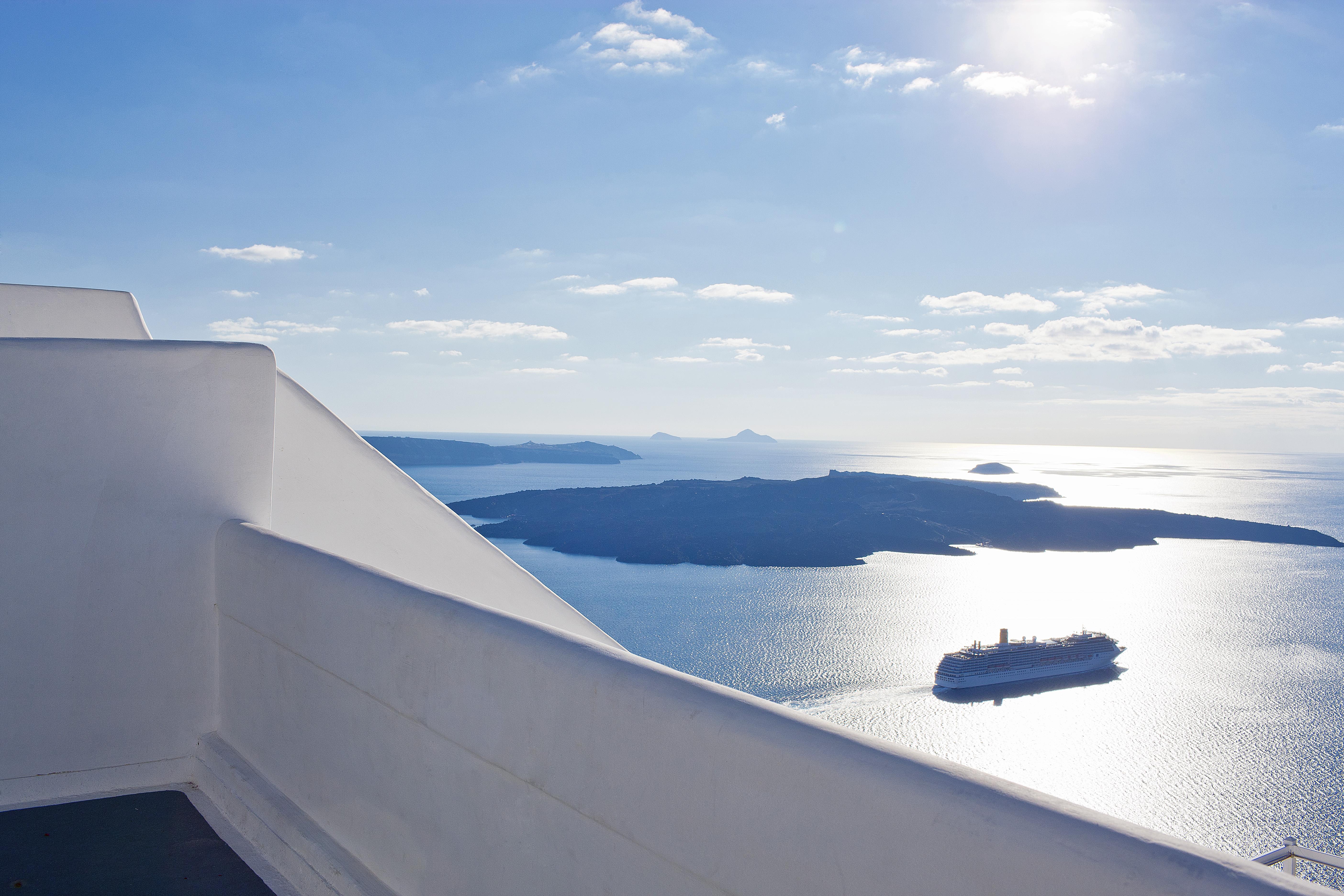 Cliff Side Suites Fira  Exterior foto