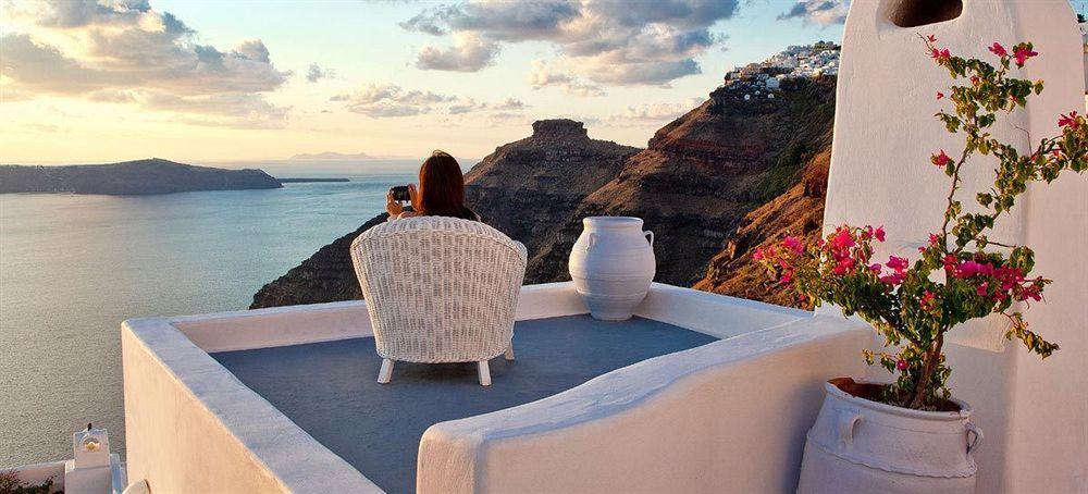 Cliff Side Suites Fira  Exterior foto