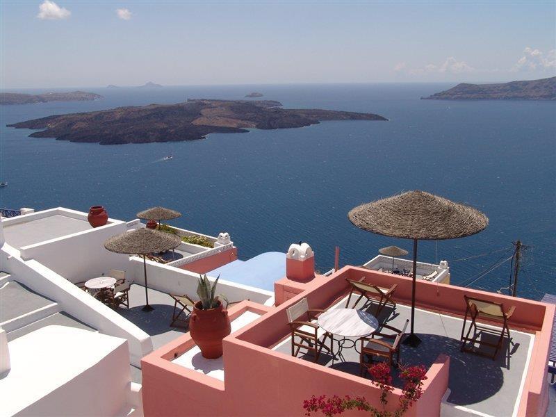 Cliff Side Suites Fira  Exterior foto
