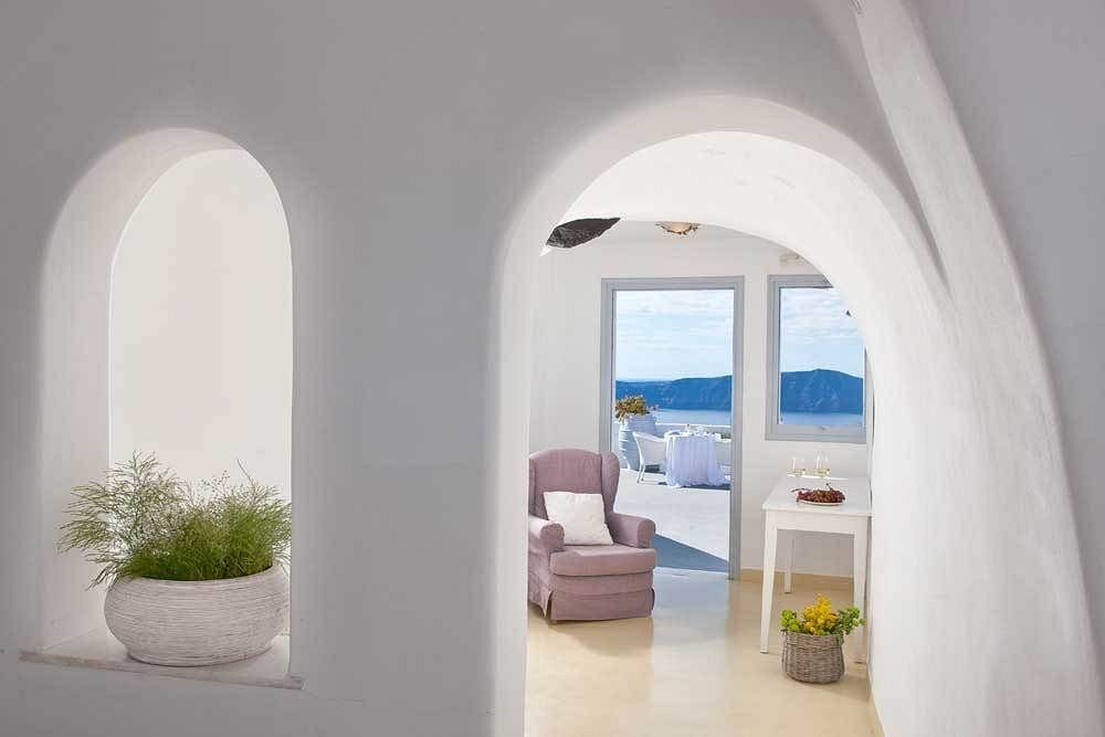 Cliff Side Suites Fira  Exterior foto