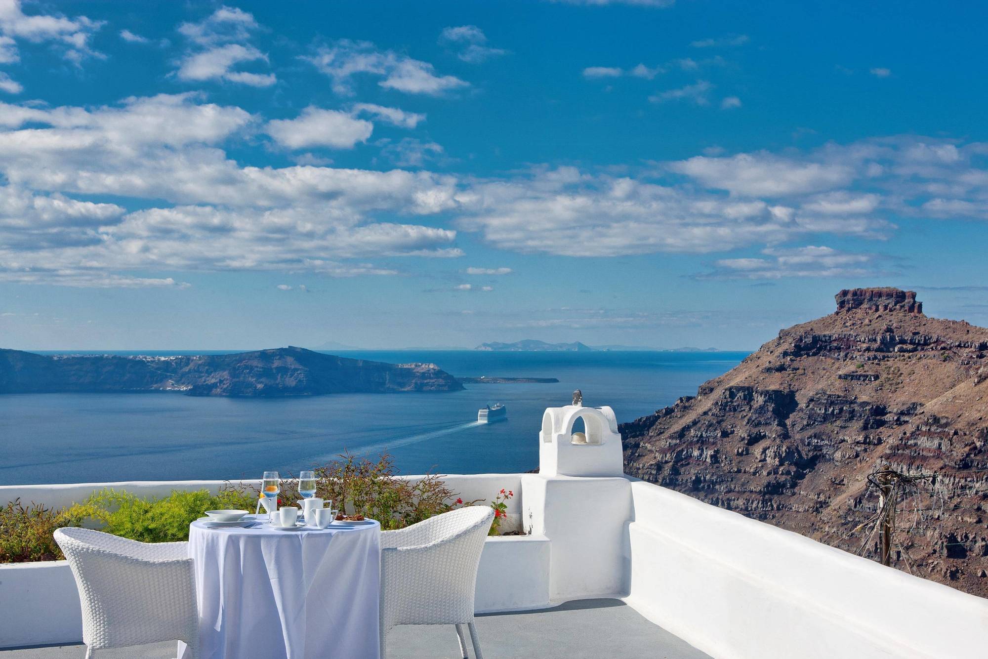 Cliff Side Suites Fira  Exterior foto
